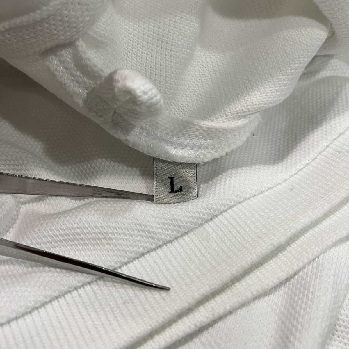MONCLER ダブルワッペン半袖ポロシャツD10918304200 古着・中古-4枚目のアイテム画像