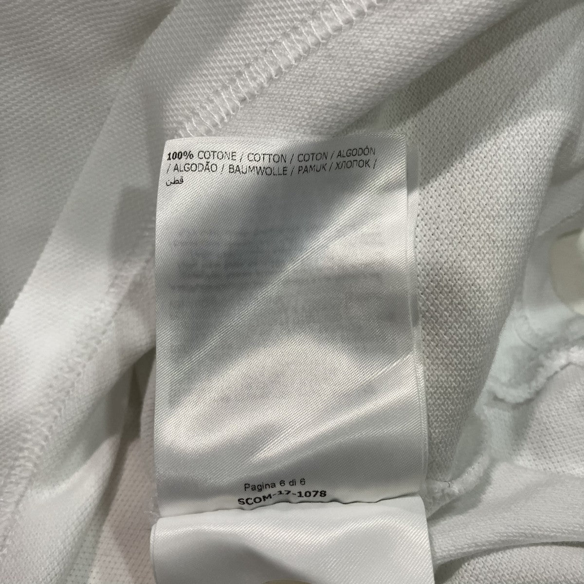 MONCLER ダブルワッペン半袖ポロシャツD10918304200 古着・中古-5枚目のアイテム画像