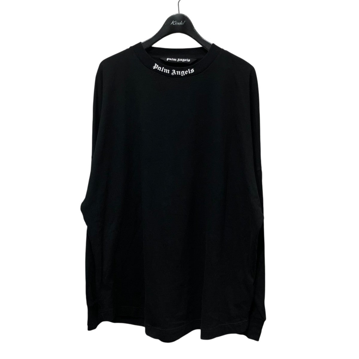 Palm Angels CLASSIC LOGO OVER TEE L S長袖TシャツPMAB001R21JER001 古着・中古-1枚目のアイテム画像