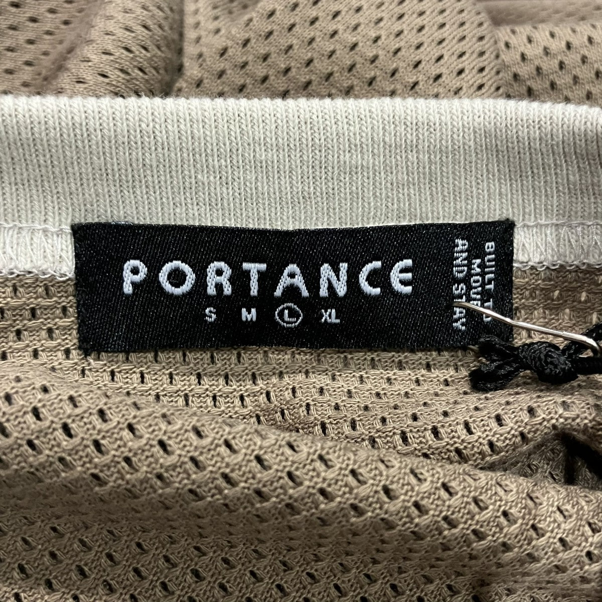 PORTANCE C MESH RINGER TEEメッシュTシャツPC01C010-CS03 古着・中古-4枚目のアイテム画像
