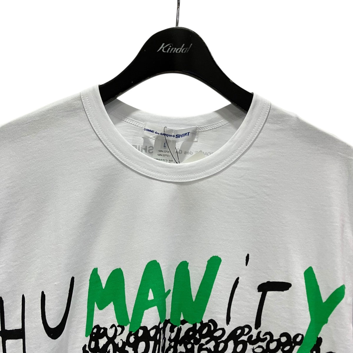 COMME des GARCONS SHIRT 26SSプリントTシャツFQ-T030 古着・中古-3枚目のアイテム画像