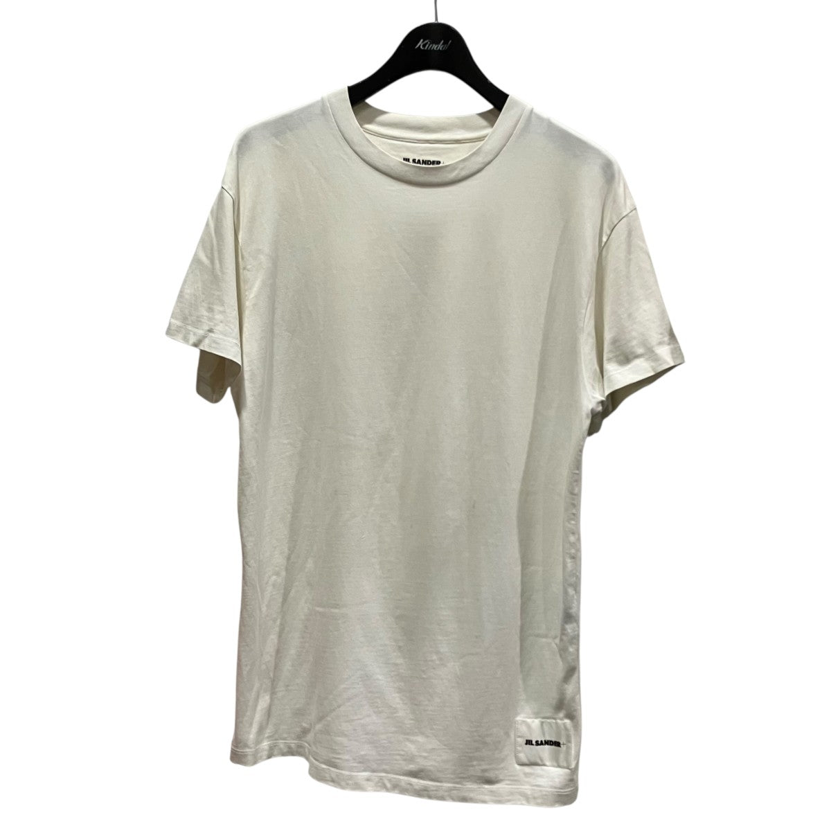 JIL SANDER+ 裾ロゴパッチ半袖TシャツJPUP706530MP24880892 古着・中古-1枚目のアイテム画像