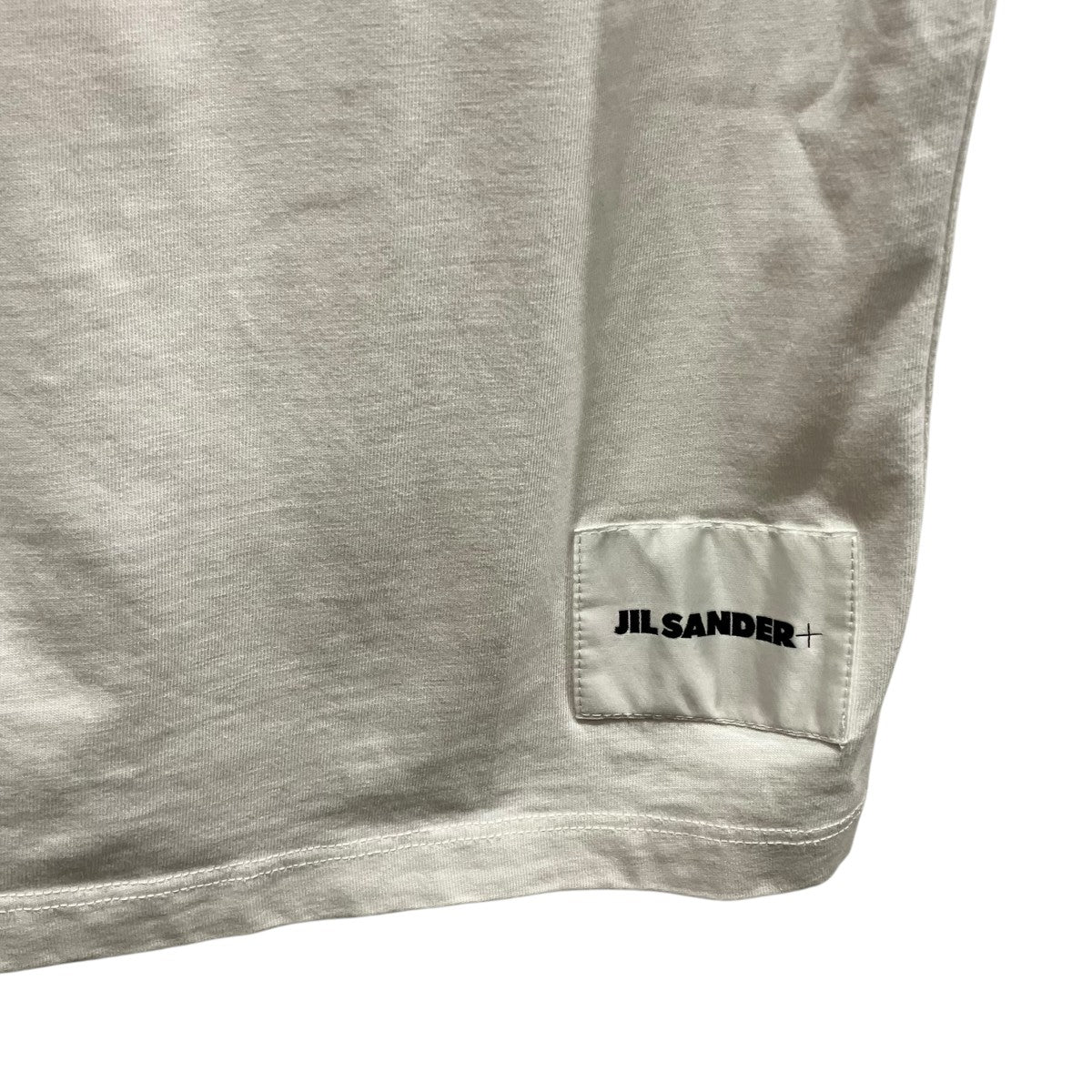 JIL SANDER+ 裾ロゴパッチ半袖TシャツJPUP706530MP24880892 古着・中古-4枚目のアイテム画像