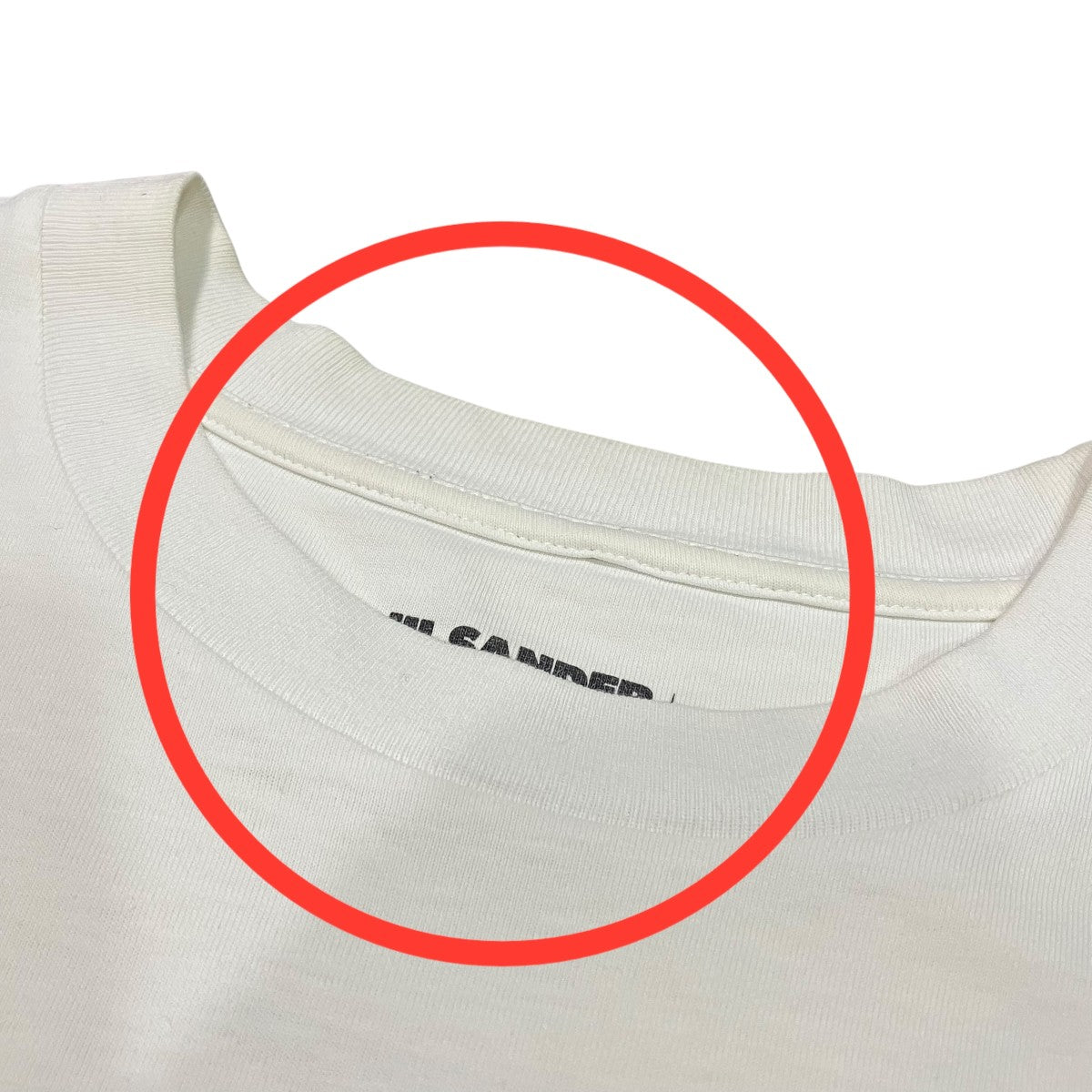 JIL SANDER+ 裾ロゴパッチ半袖TシャツJPUP706530MP24880892 古着・中古-8枚目のアイテム画像