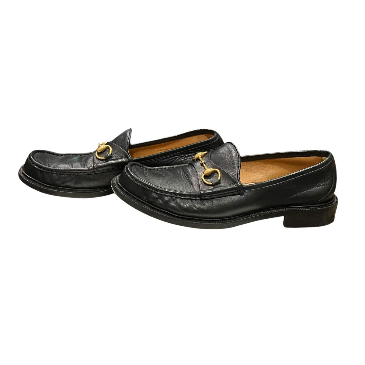 GUCCI(グッチ) ホースビットローファー723562 723562 ブラック サイズ