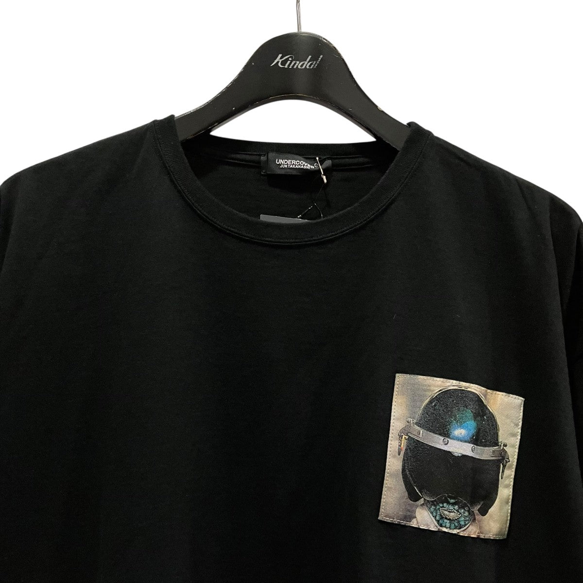 ジャガードパッチTシャツUC2E4813-2