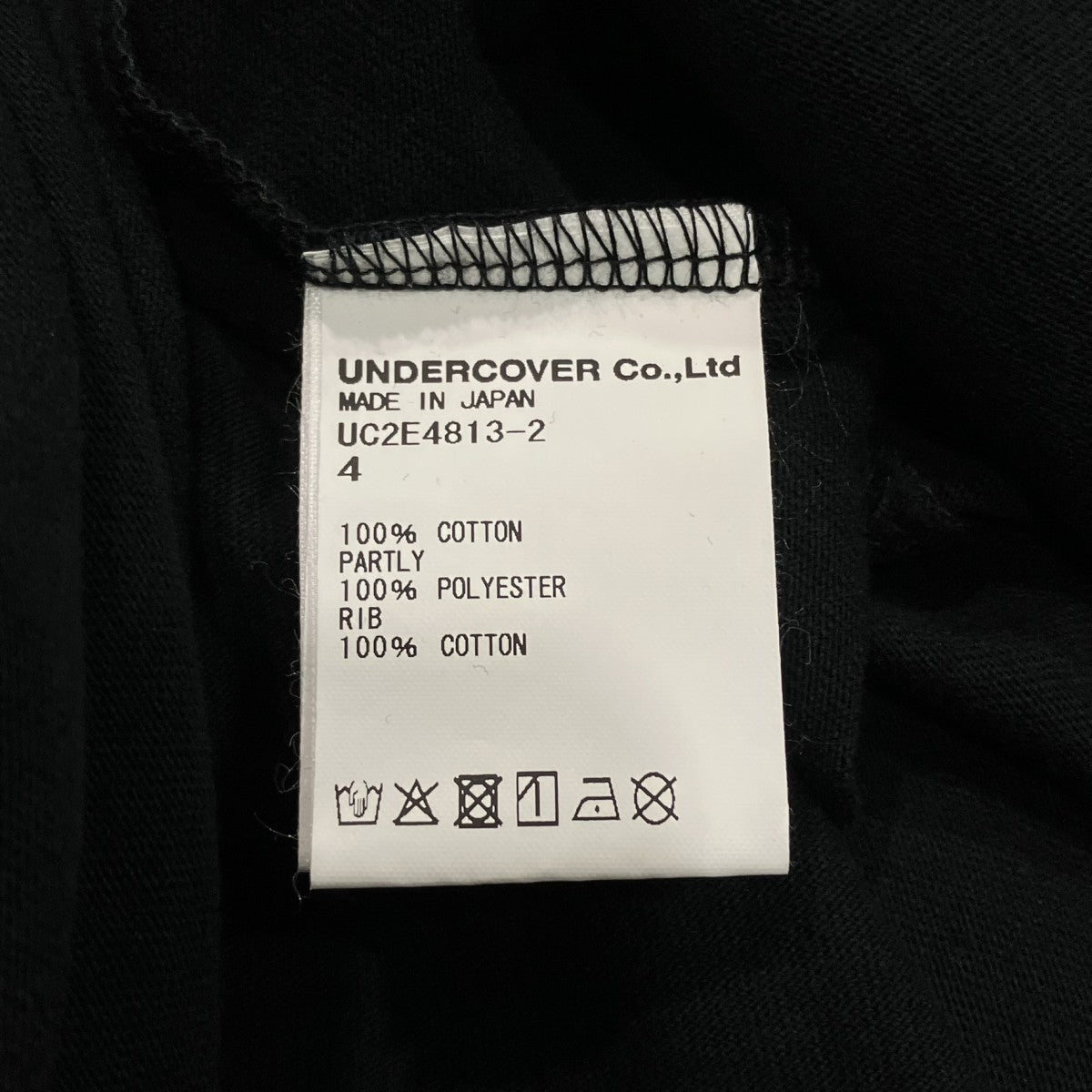 ジャガードパッチTシャツUC2E4813-2