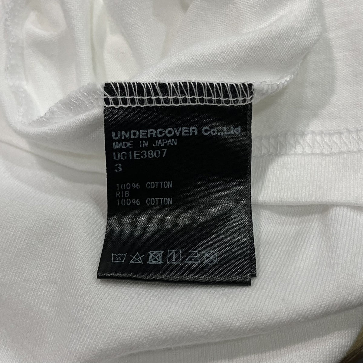 UロゴプリントTシャツUC1E3807