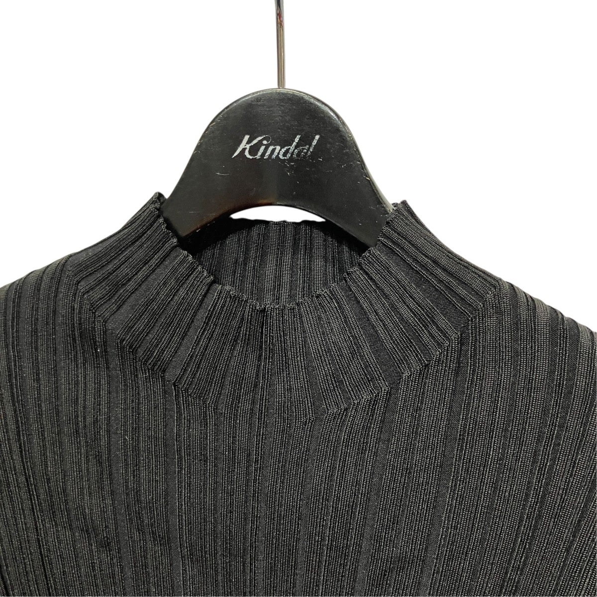 モックネックリブニットFN-WN-KNIT000335