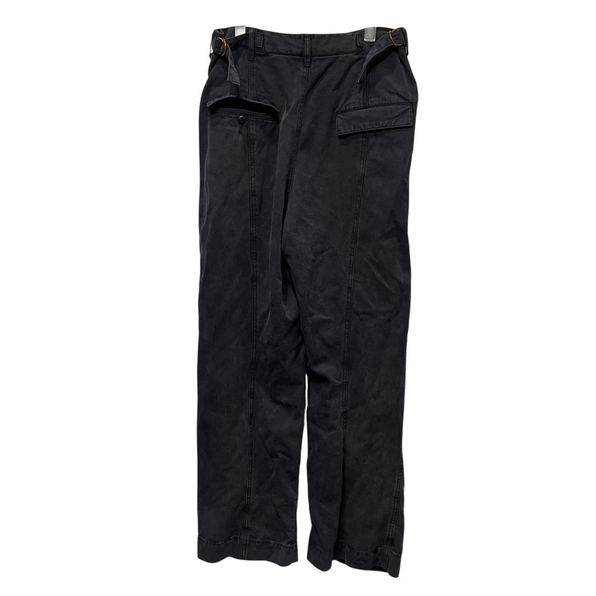 26SSCOTTON LYOCELL WIDE TROUSERSワイドパンツVI-3957-04