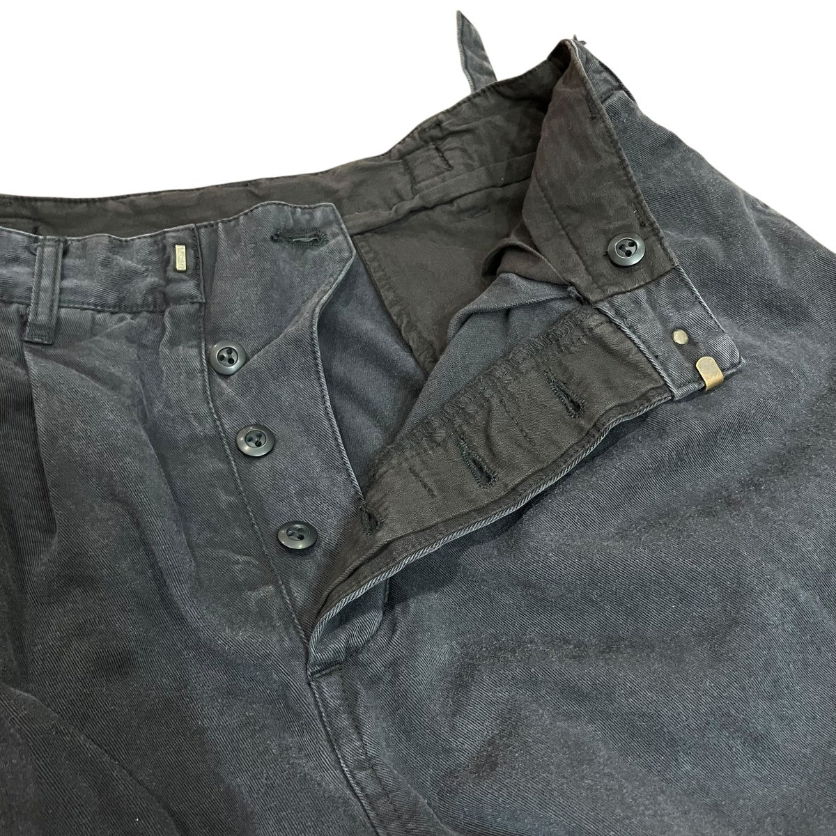26SSCOTTON LYOCELL WIDE TROUSERSワイドパンツVI-3957-04