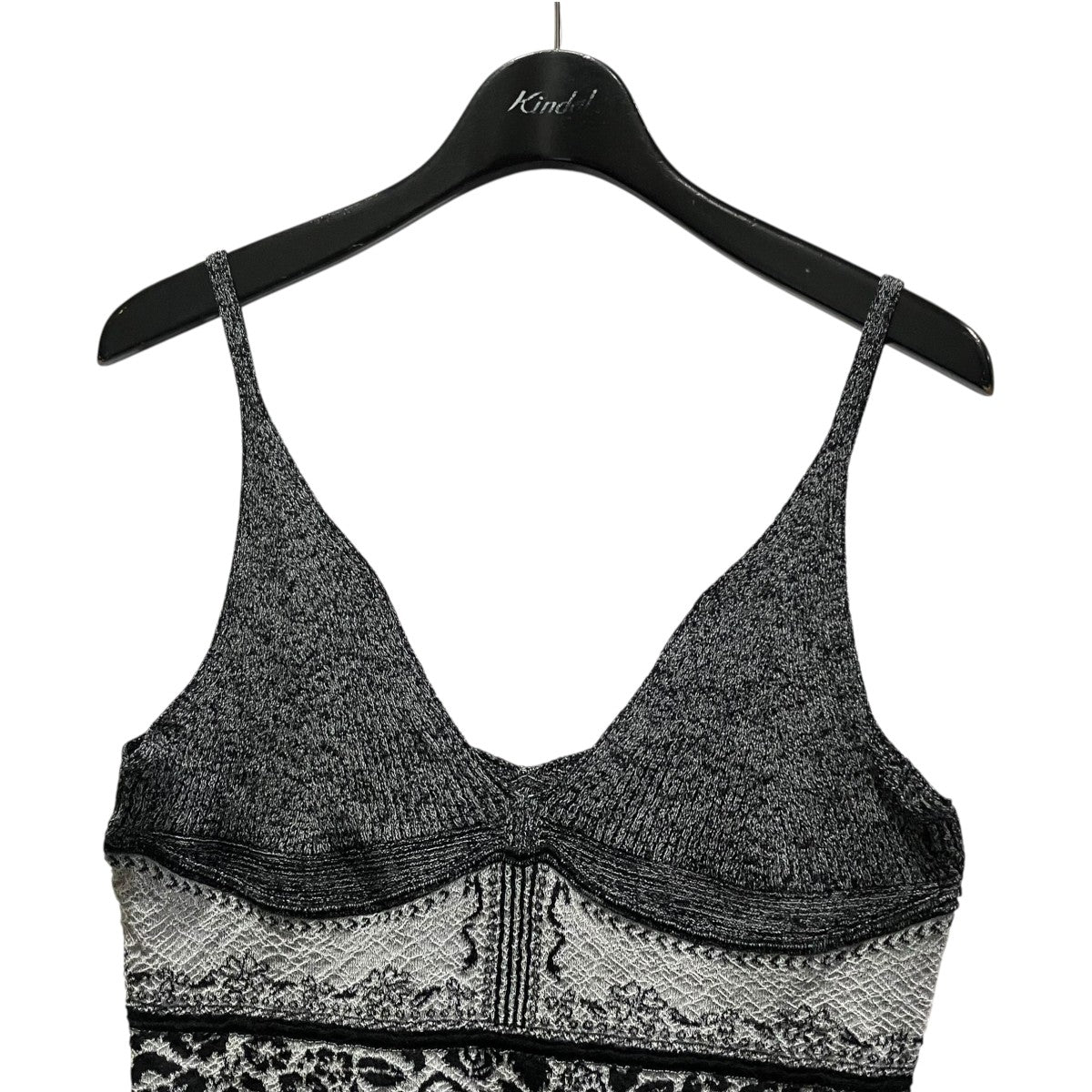 26SSFloral Jacquard Knit Camisole TopニットキャミソールMM26SS-KN083