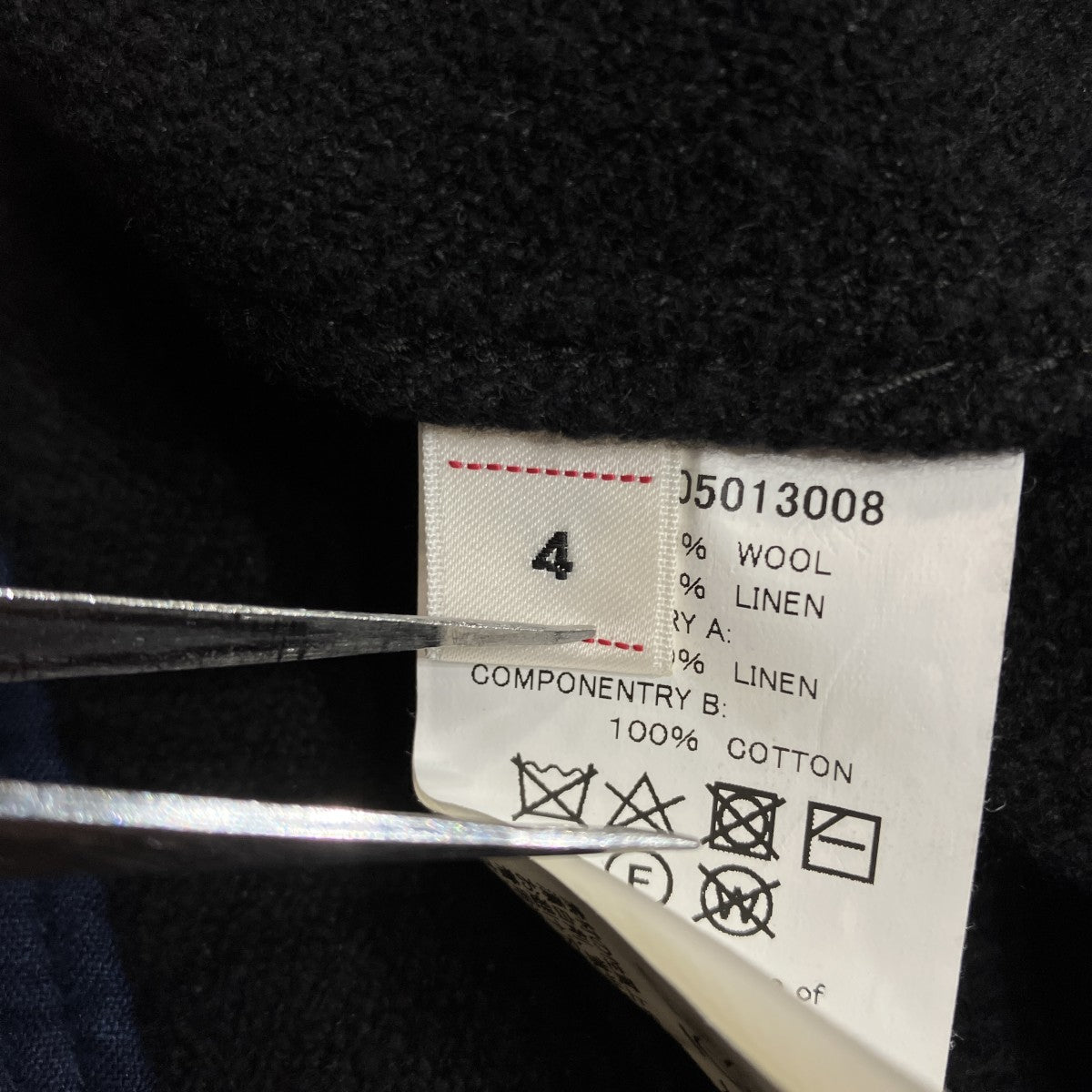 VISVIM SANJURO COATウールリネンツイードコート0118205013008 古着・中古-5枚目のアイテム画像