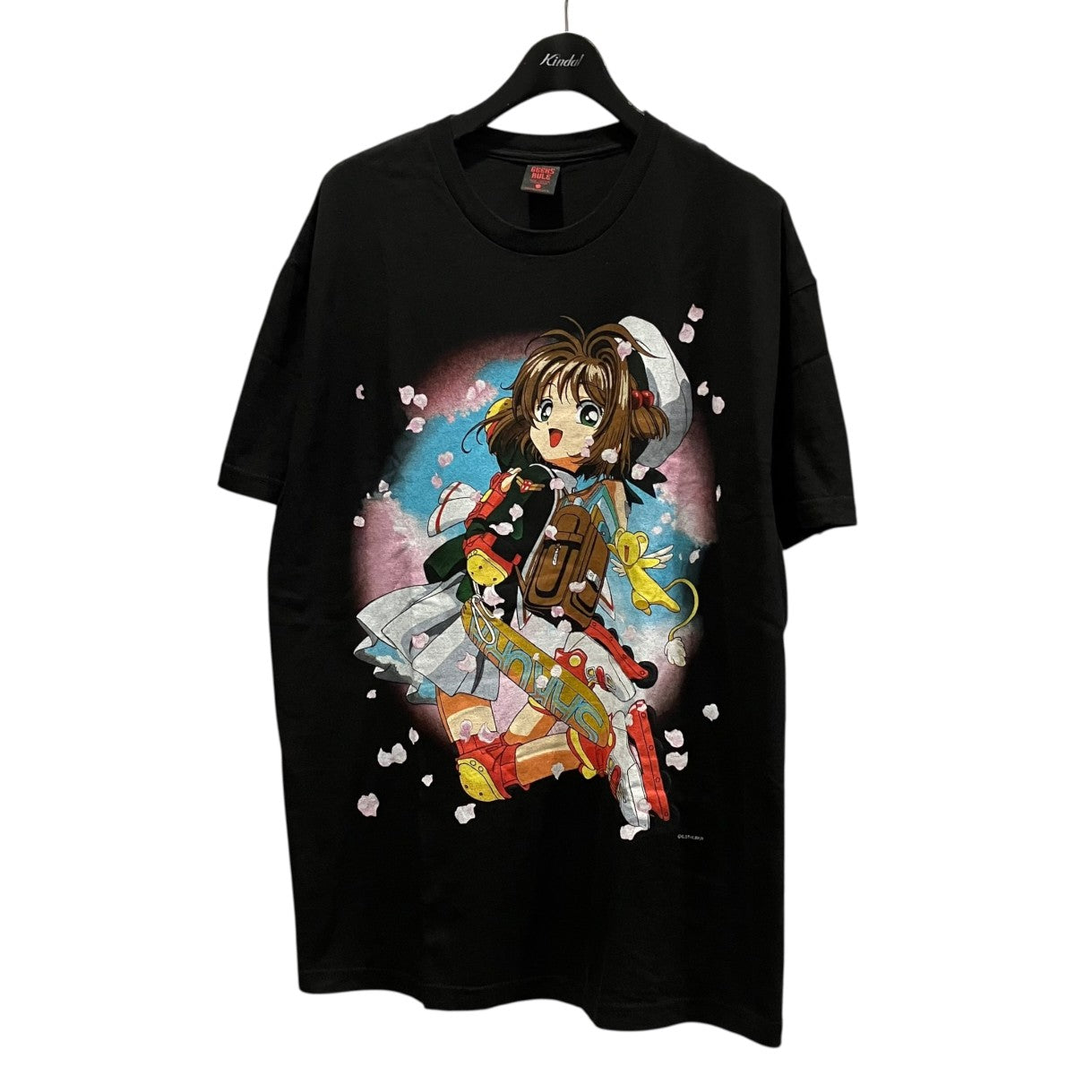 15 SILKSCREEN PRINTING T SHIRTカードキャプターさくらプリントTシャツ