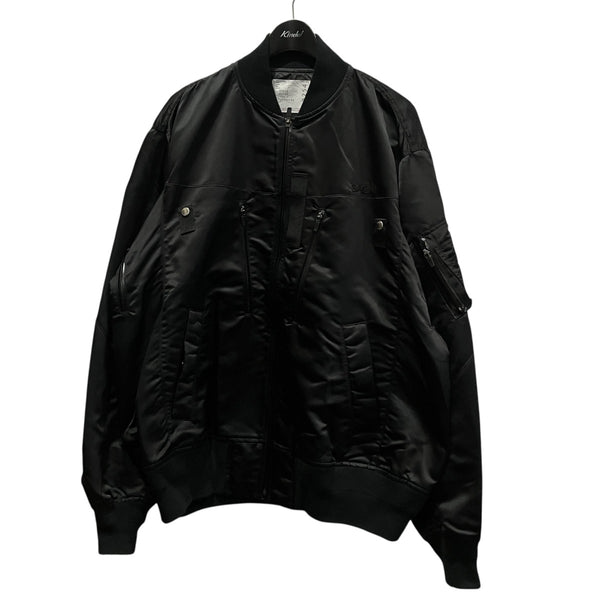 sacai(サカイ) ナイロンツイルブルゾン23-03254M 23-03254M ブラック
