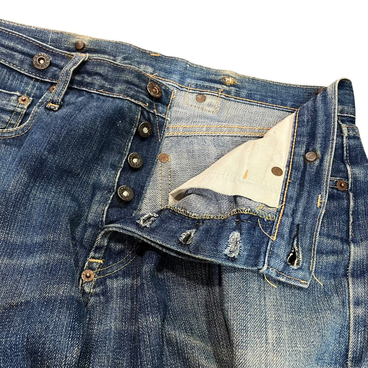 80sボタン裏501 MADE IN U．S．Aデニムパンツ201E