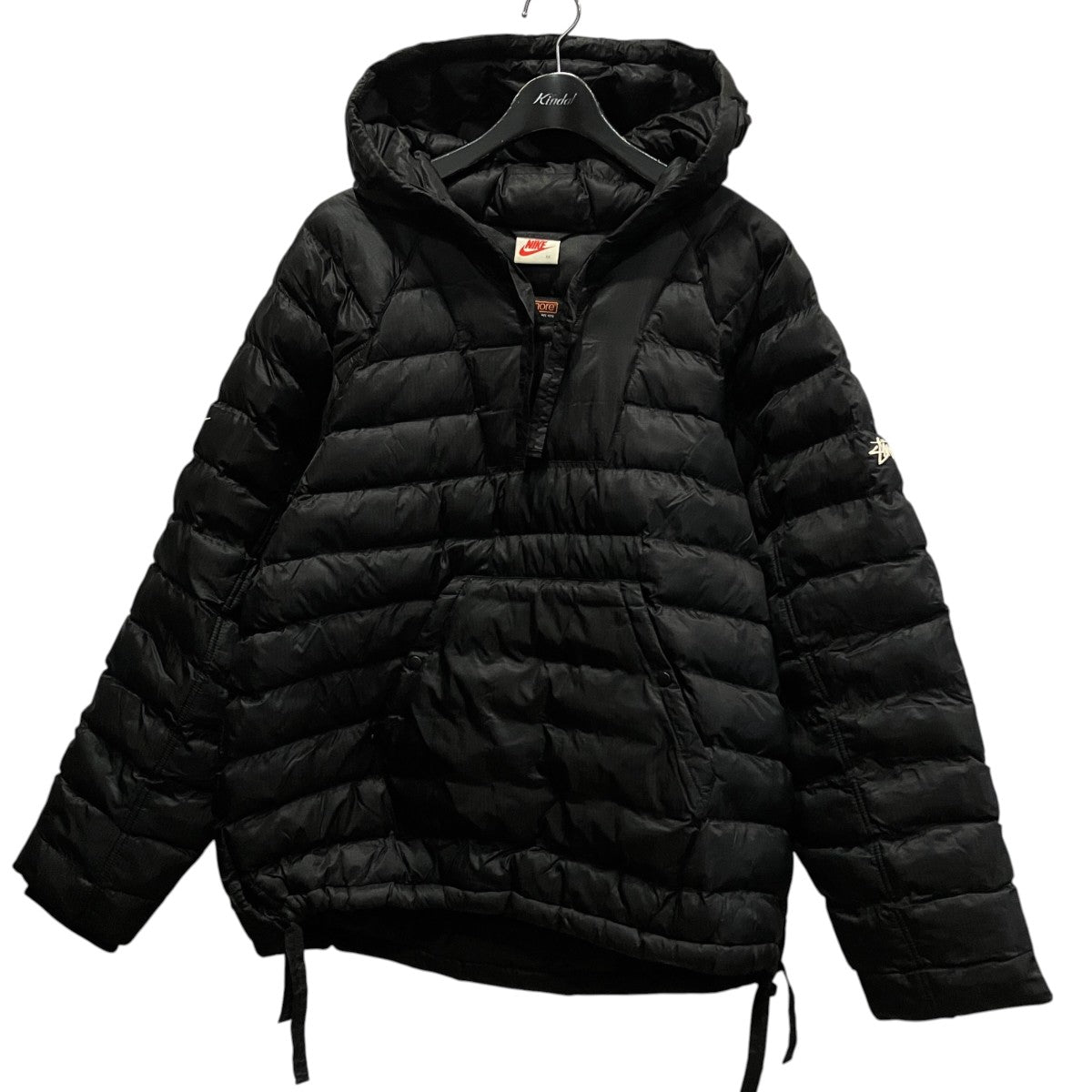 NIKE×stussy Insulated Pullover JacketアノラックダウンパーカーDC1084-010 古着・中古-1枚目のアイテム画像