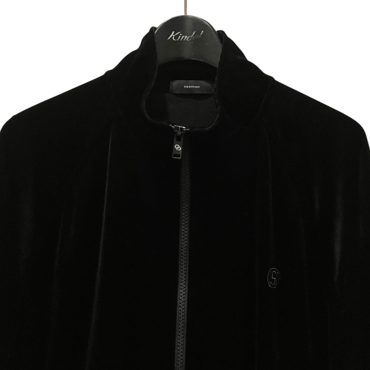 VELOURS ZIP UP BLOUSONベロアジップジャケットODM24AB014