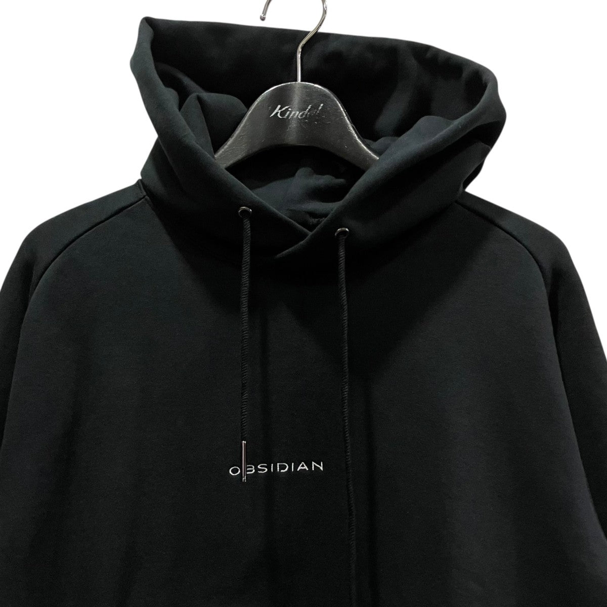 STRETCH URAKE HOODIEロゴ刺しゅうプルオーバーパーカーODW23AT005