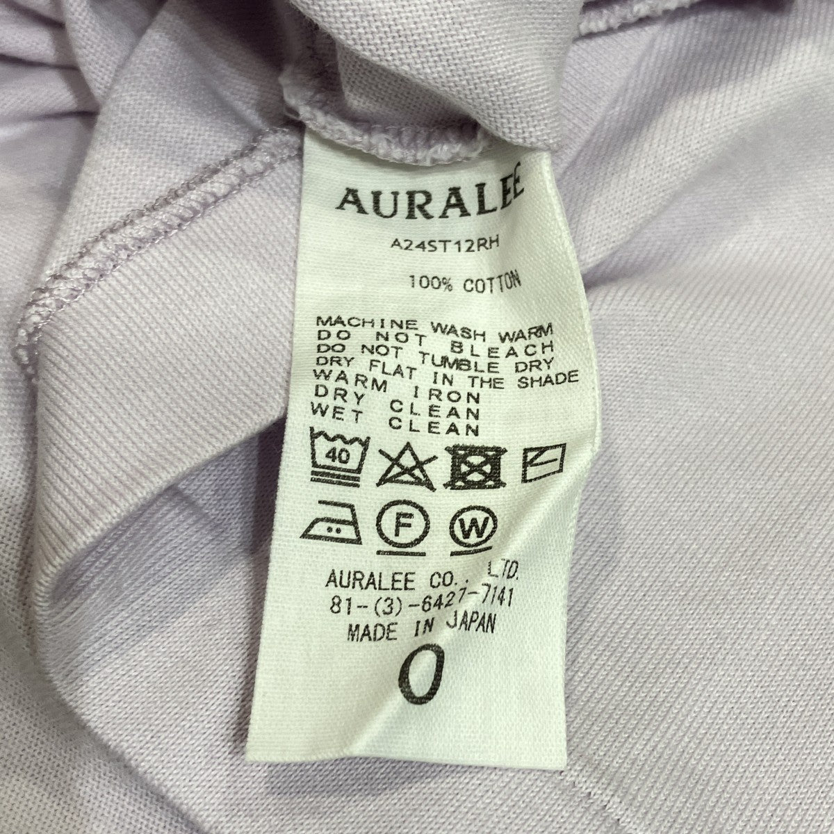 24SSPLATING TEE半袖TシャツA24ST12RH