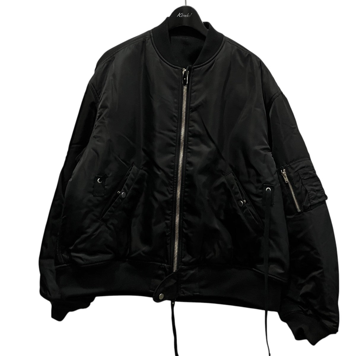 Name． ナイロンツイル リバーシブル MA-1リバーシブルMA-1ジャケットNMJK-018 古着・中古-1枚目のアイテム画像