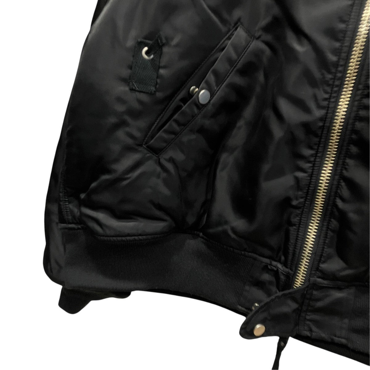 Name． ナイロンツイル リバーシブル MA-1リバーシブルMA-1ジャケットNMJK-018 古着・中古-6枚目のアイテム画像