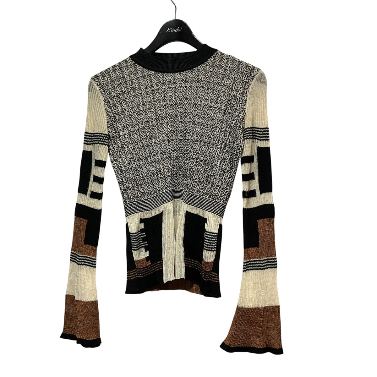 Mixed KnittedﾆｯﾄｶｯﾄｿｰMM20PS-KN718