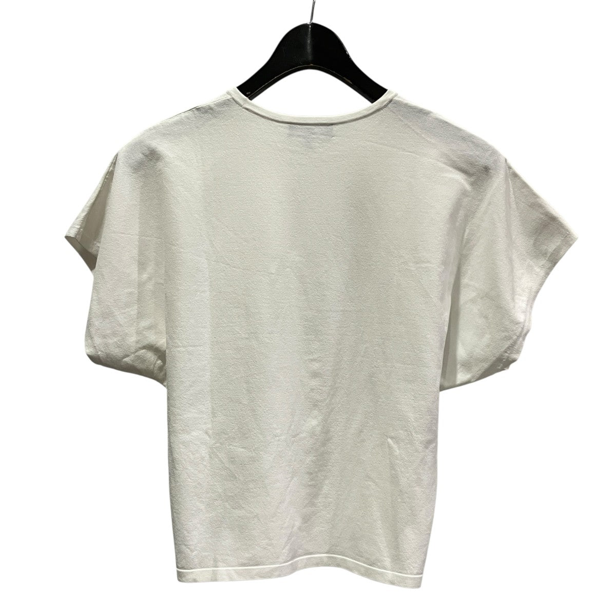 theory(セオリー) 25SSwooster crepe knit bat wing top半袖ニット01