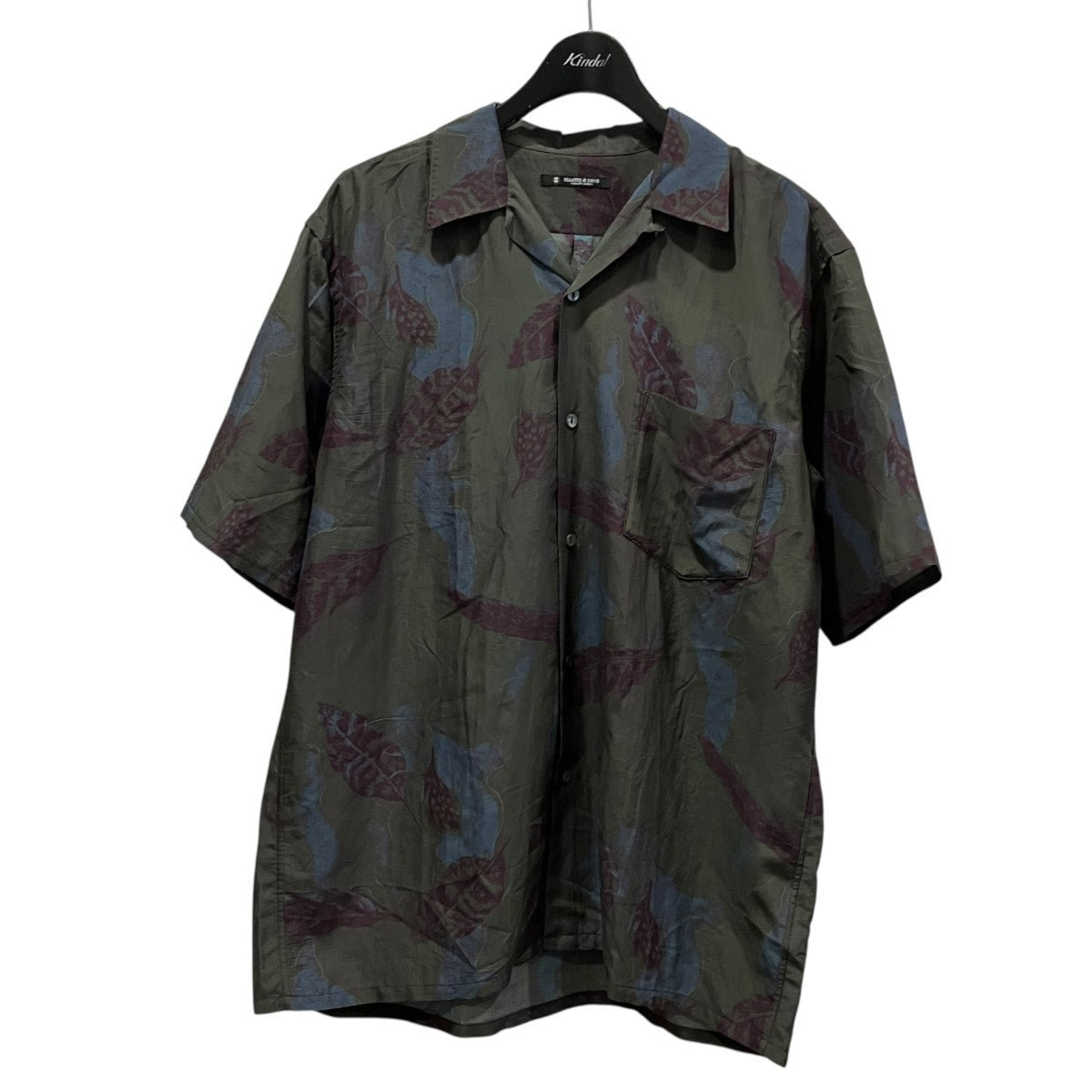 Short Sleeve OP SH Leaf PrintアロハシャツMTTW6103-0612
