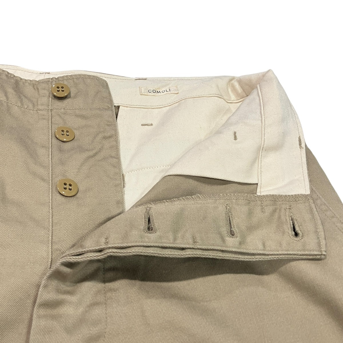 26SSKHAKI チノパンツD01-03014