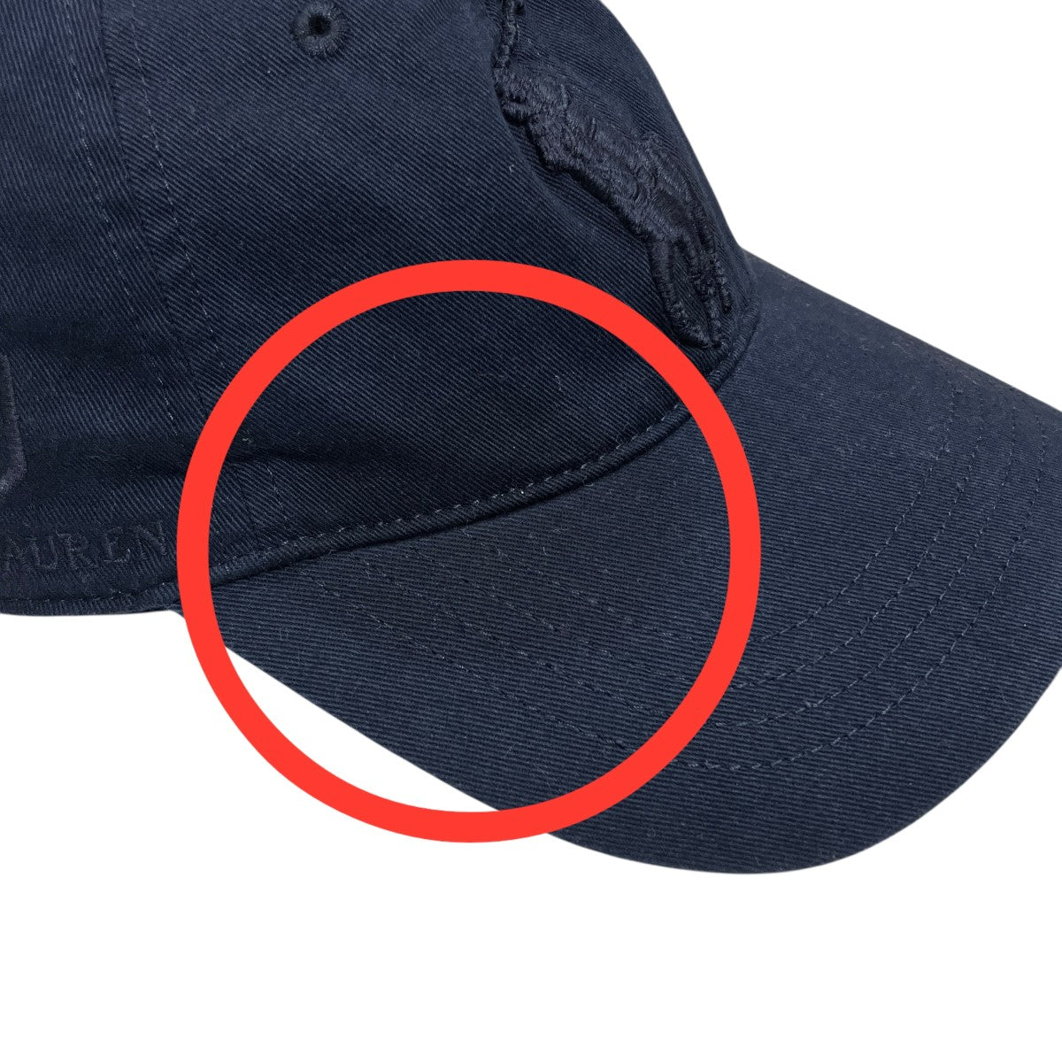 POLO RALPH LAUREN(ポロラルフローレン) キャップ ネイビー サイズ ONE