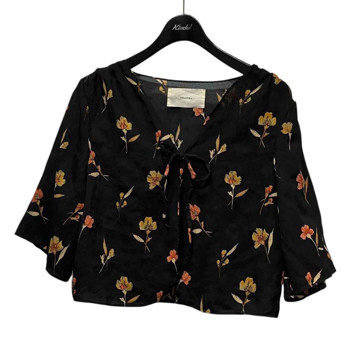 Georgette Flower Cardiganジョーゼットフラワーカーディガン