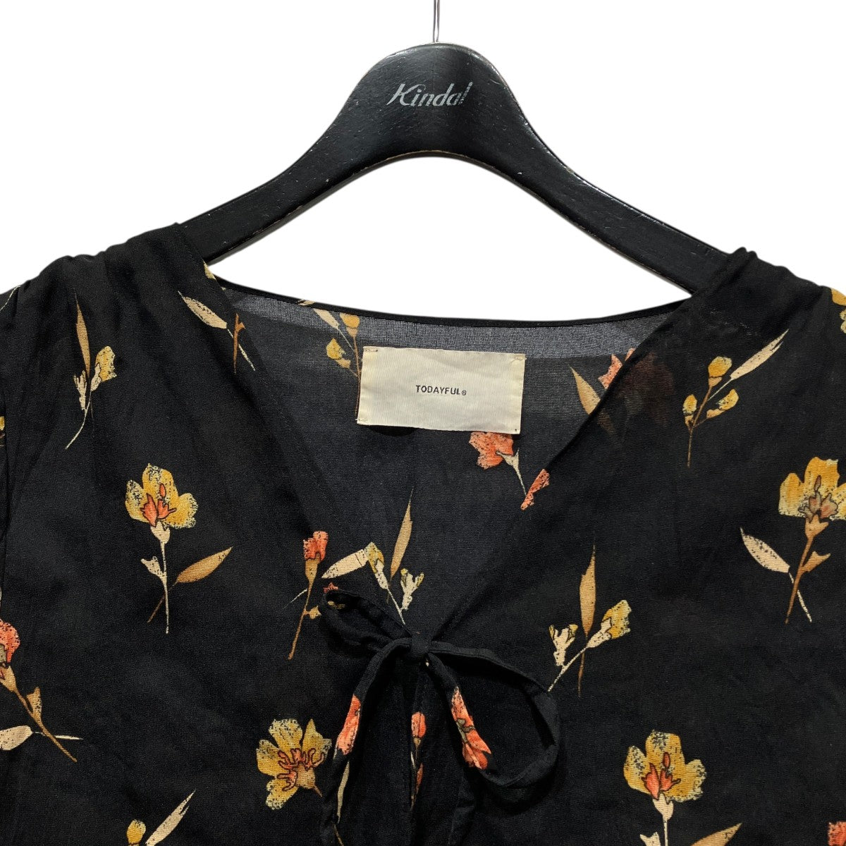 Georgette Flower Cardiganジョーゼットフラワーカーディガン