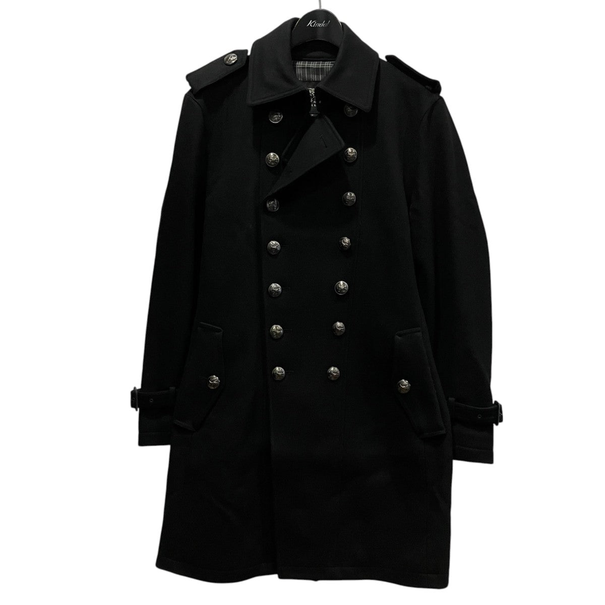 BURBERRY BLACK LABEL ナポレオンコートBMC92-300-09 古着・中古-1枚目のアイテム画像