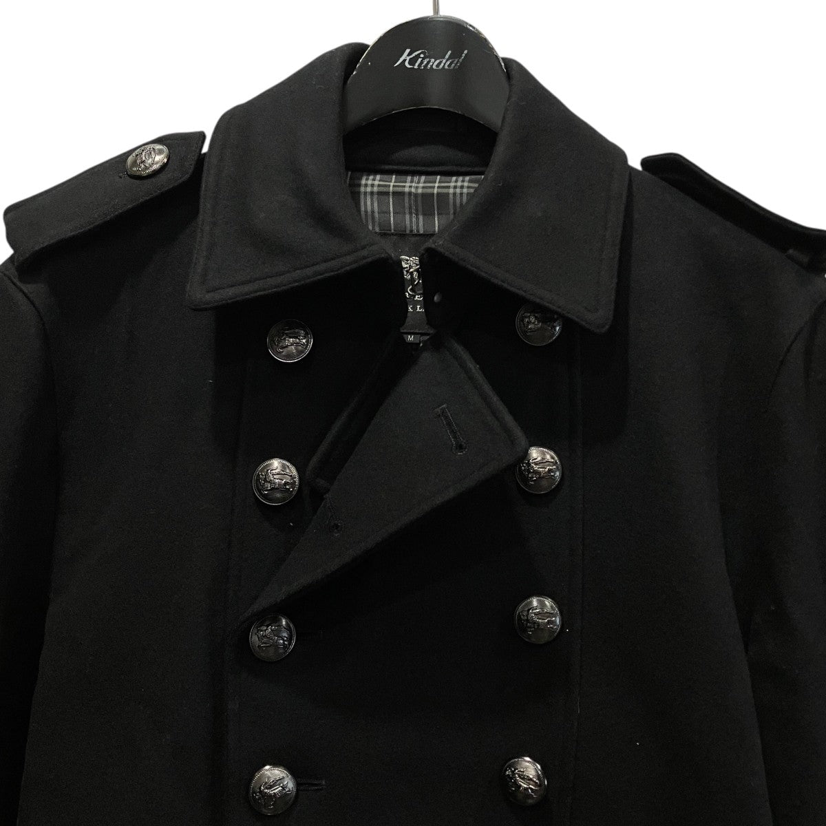 BURBERRY BLACK LABEL ナポレオンコートBMC92-300-09 古着・中古-3枚目のアイテム画像