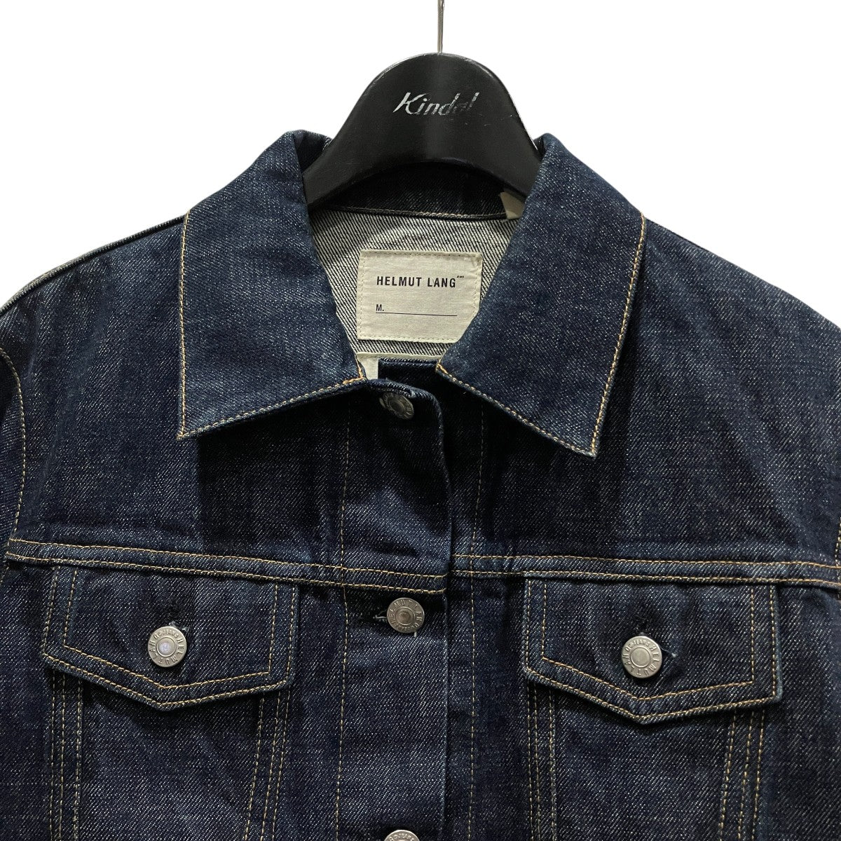 helmut lang デニムジャケット　40 HELMUT LANG(ヘルムートラング) デニムジャケット インディゴ サイズ