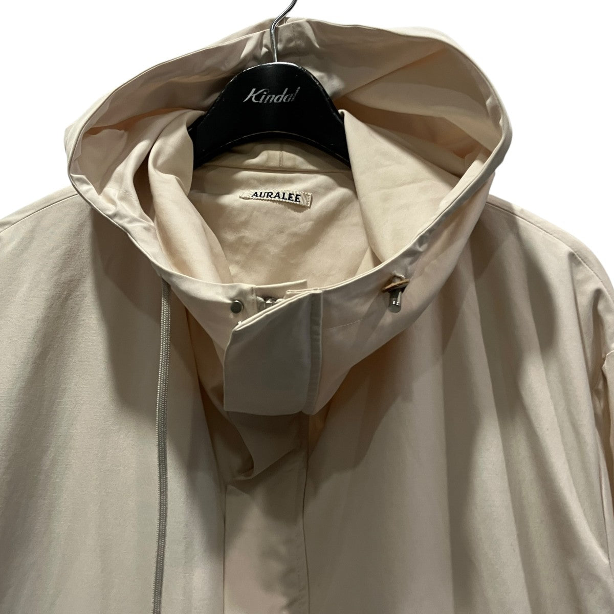 23SSHIGH DENSITY COTTON POLYESTER CLOTH HOODED BLOUSONフーテッドブルゾンA23SB04PC