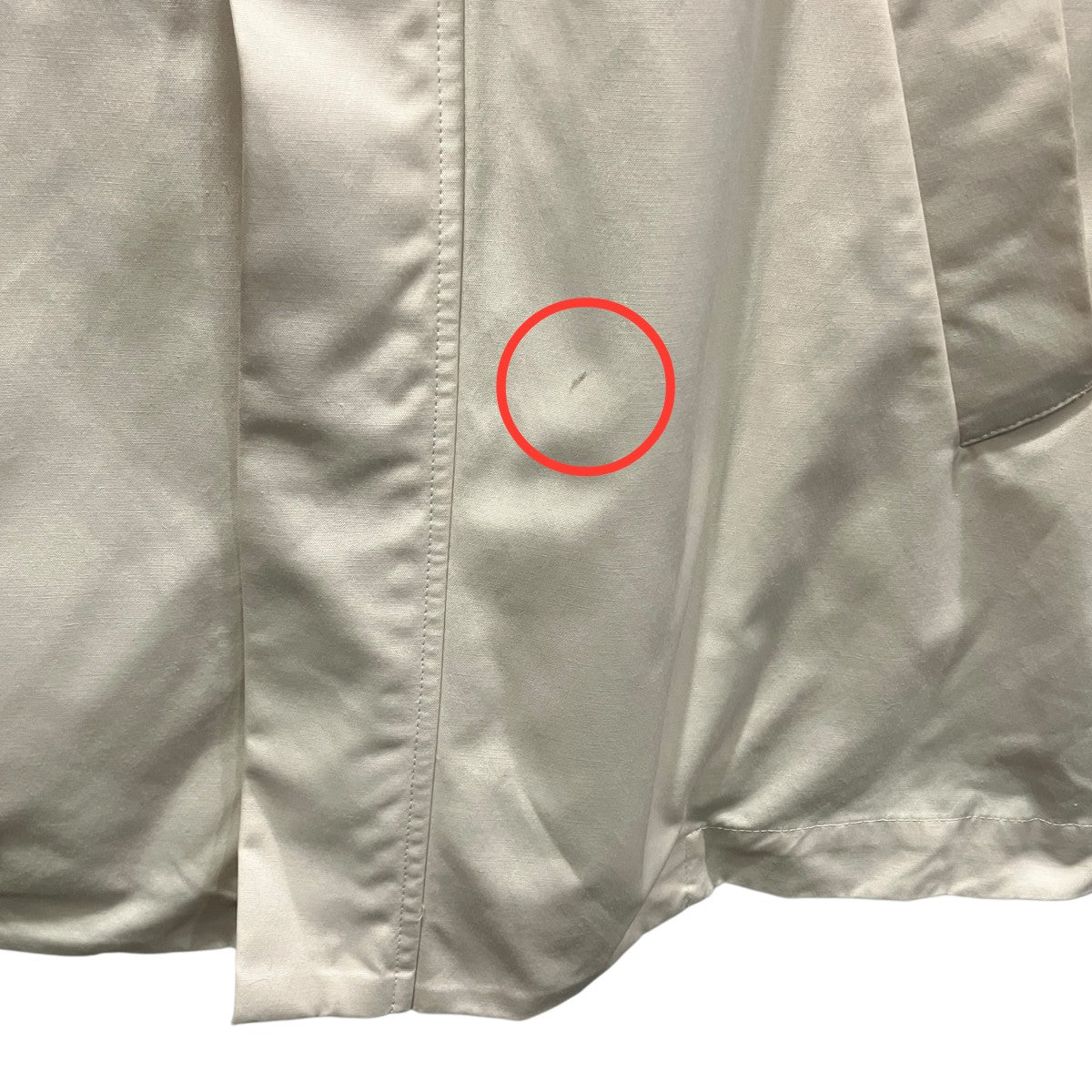 23SSHIGH DENSITY COTTON POLYESTER CLOTH HOODED BLOUSONフーテッドブルゾンA23SB04PC