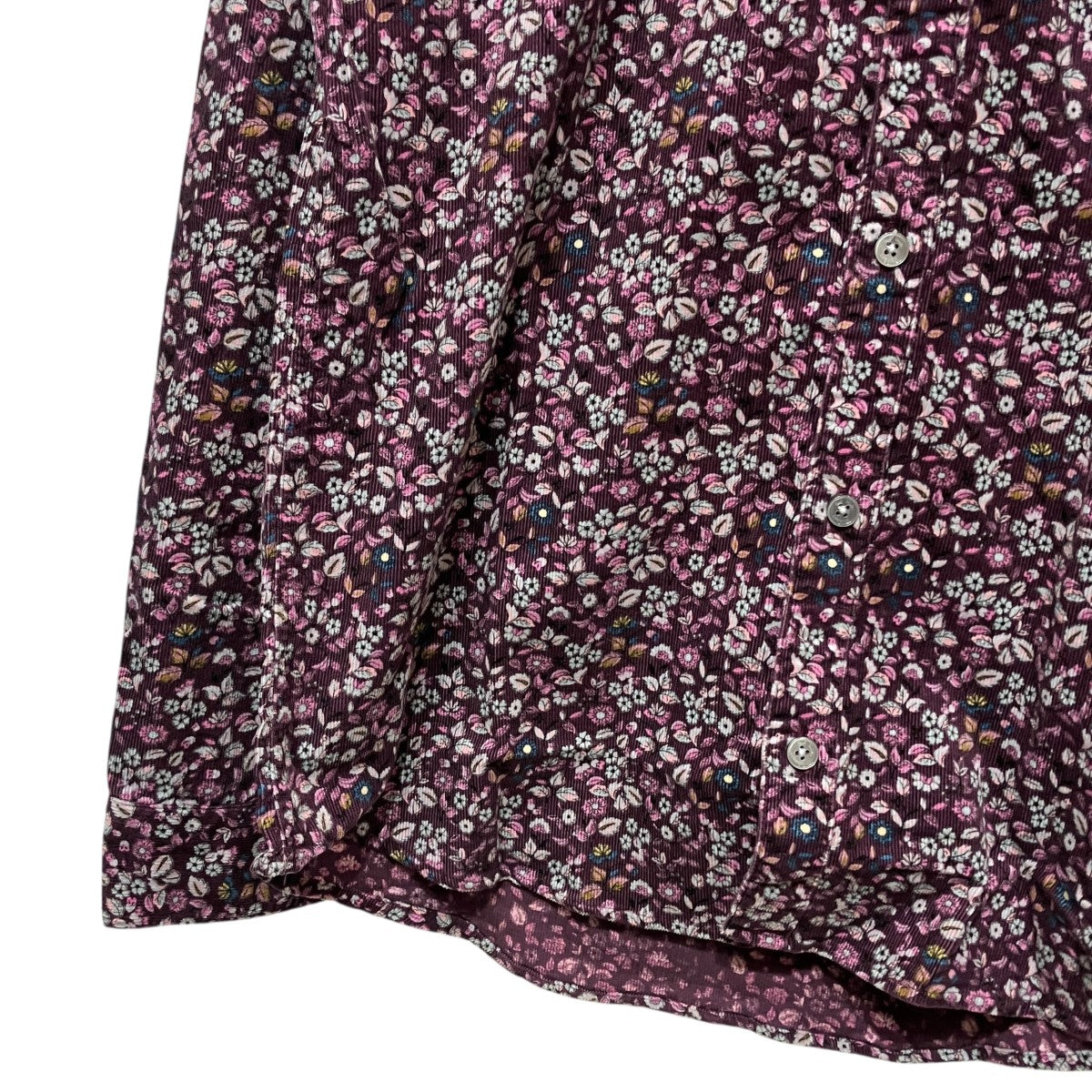 Paul Smith(ポールスミス) コーデュロイ花柄シャツPL-DC-33542 PL-DC