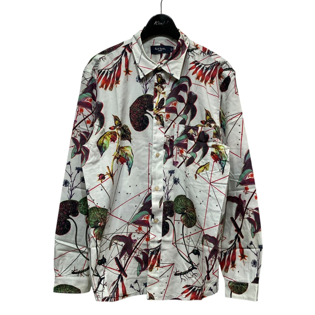 プラント柄シャツPJ-CR-31462