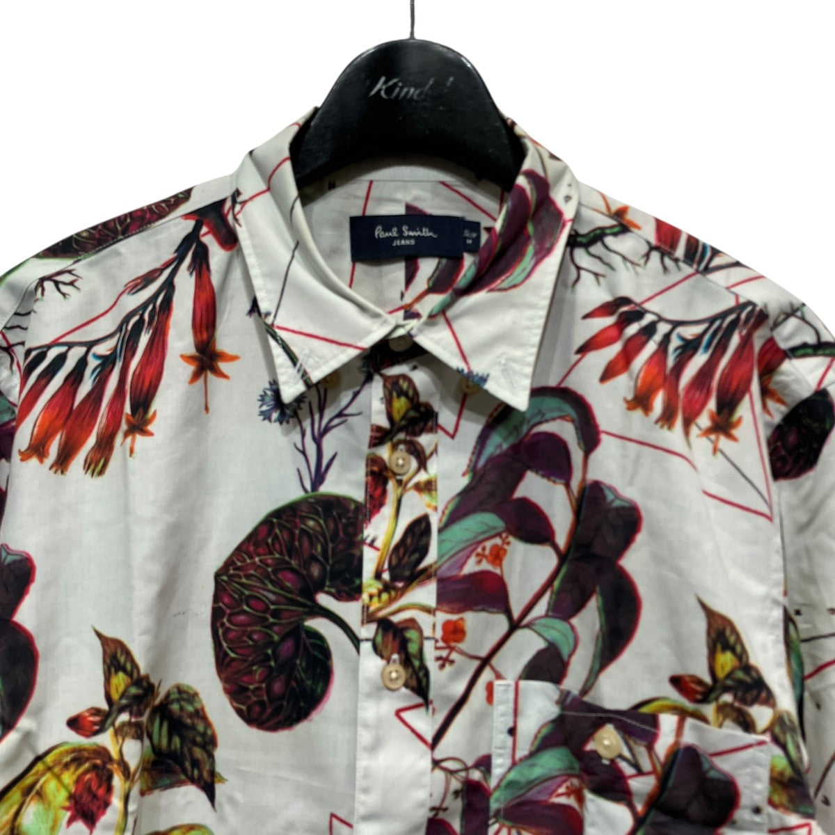 プラント柄シャツPJ-CR-31462
