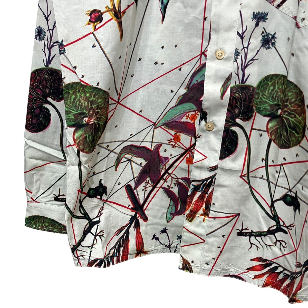 プラント柄シャツPJ-CR-31462