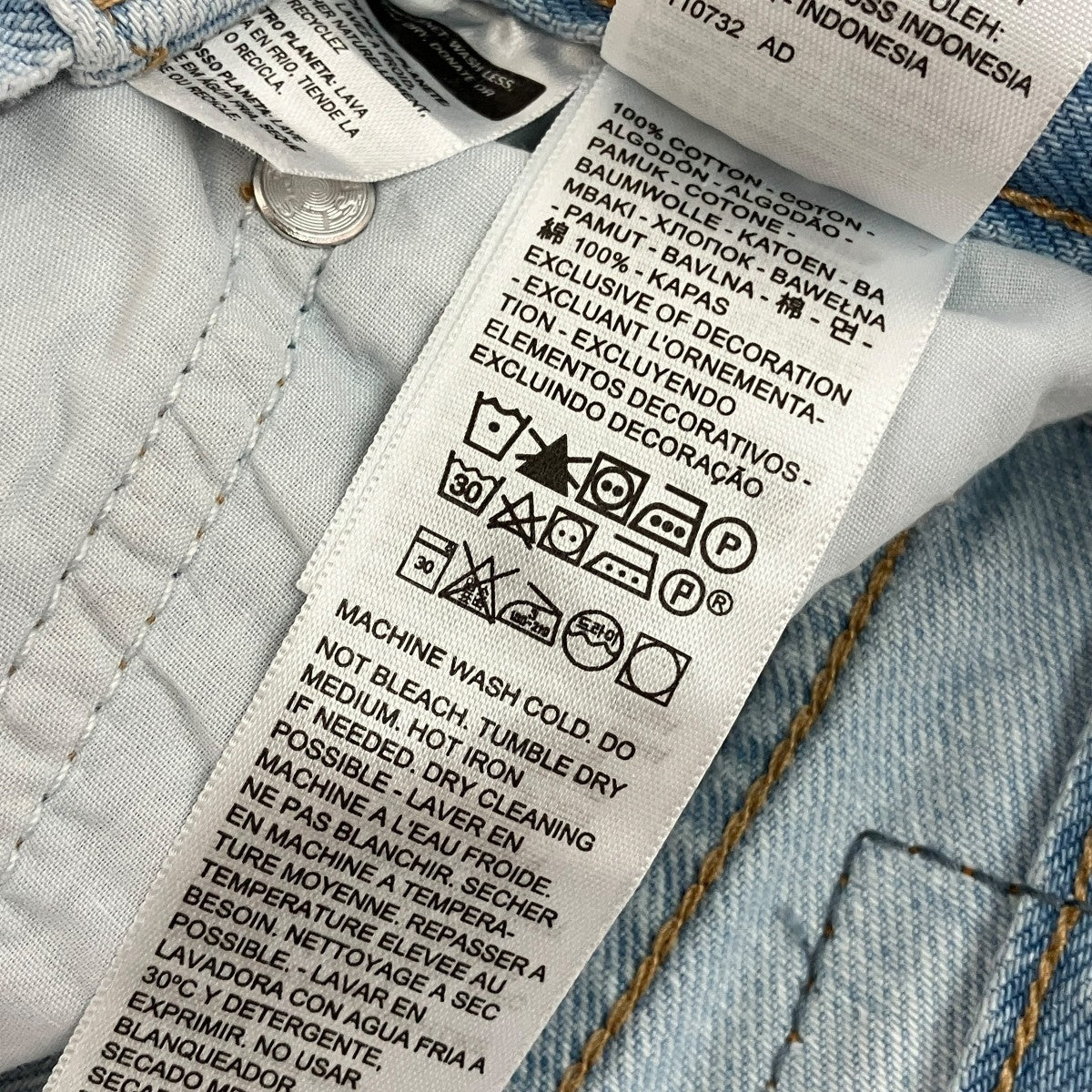 BAGGY DADデニムパンツPC9-A3494-0012