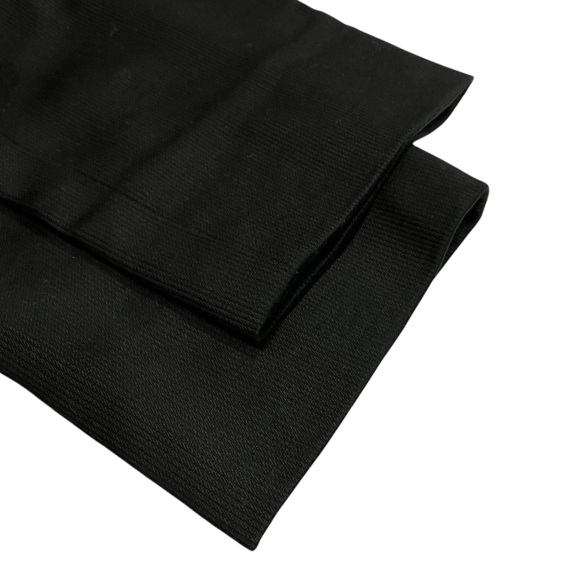 COTTON PIQUE TAPEREDツータックスラックス