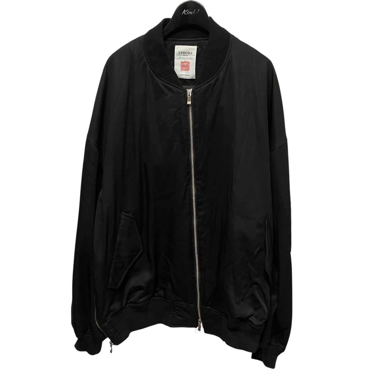 Lyocell Twill Chambray Prime-Over MA-1 Bomber JacketMA-1ジャケット11241211202