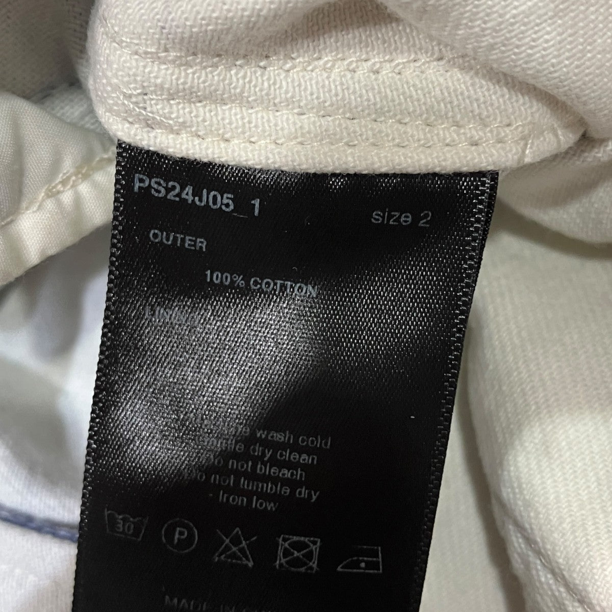 p cut jacket切替ジャケットPS24J05