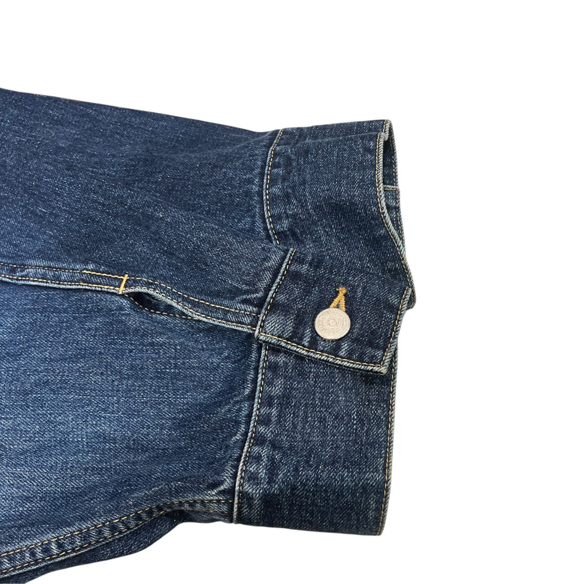 beautiful people double-end selvedge bleach denim blouson2wayデニムブルゾン1215102023 古着・中古-4枚目のアイテム画像