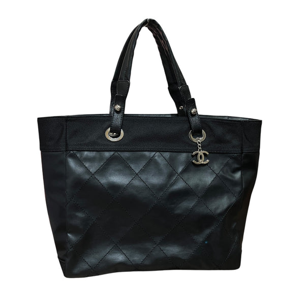 CHANEL パリビアリッツ トートバッグ 本体 CHANEL(シャネル) パリビアリッツMMトートバッグ 1204**** ブラック
