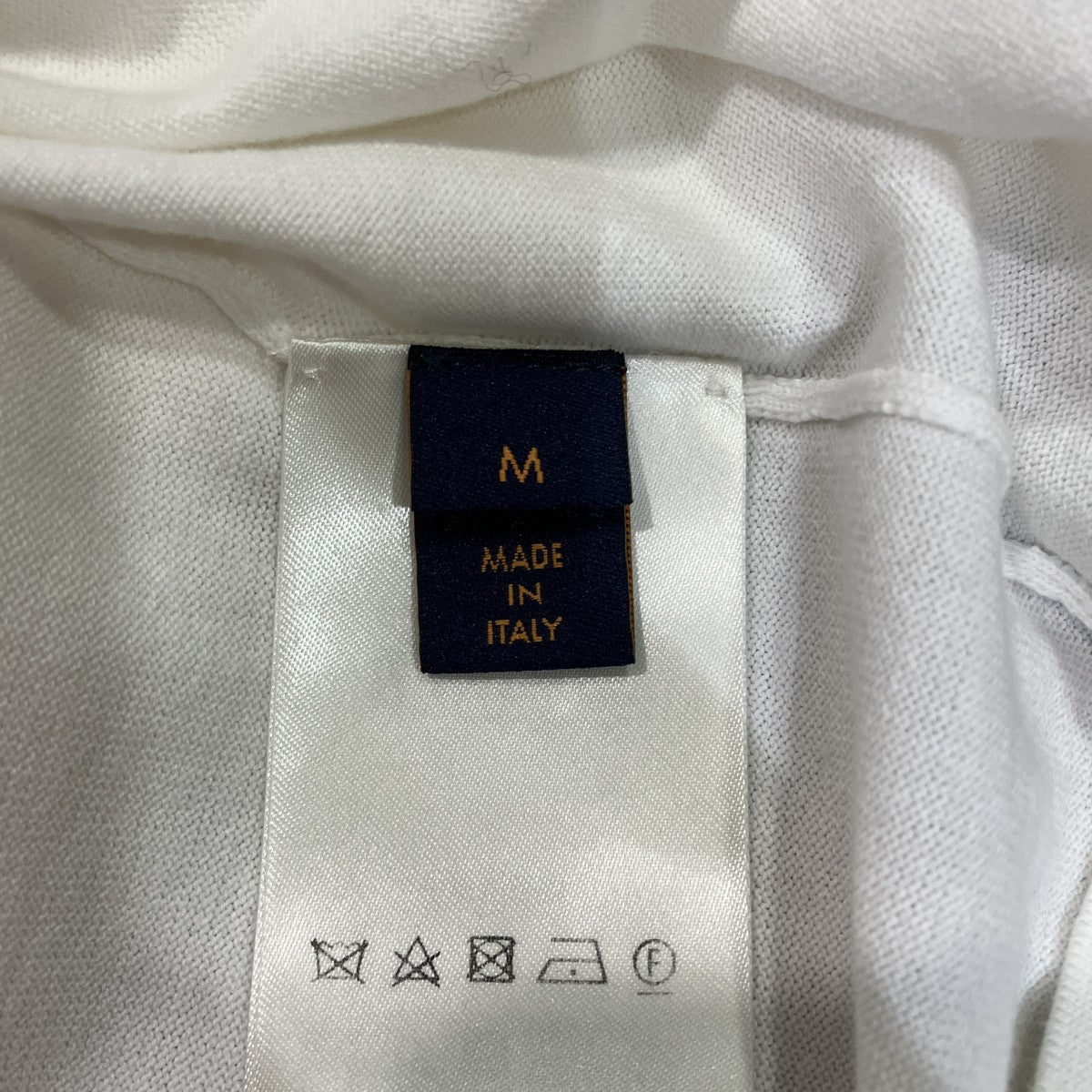 シグネチャー ロゴ ジャガード コットン クルーネック 半袖TシャツRM242MQ Z34 HRN42W