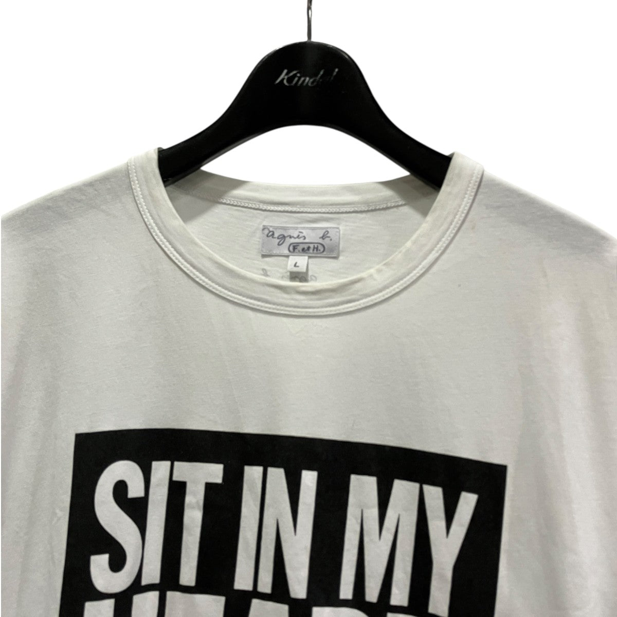 F．et H．プリントTシャツ